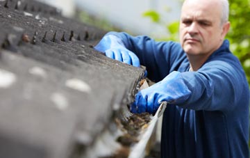 cleaning and inspecting Pentre Cefn roofs